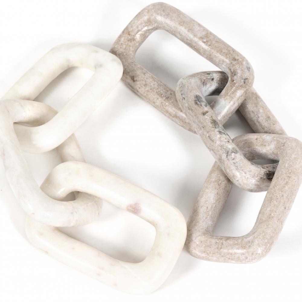 Taupe Marble Chain