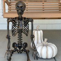 Lifesize Brass Skeleton