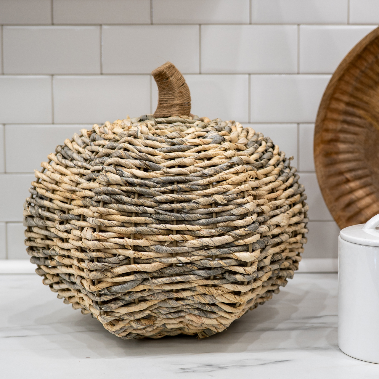 Wicker Pumpkin