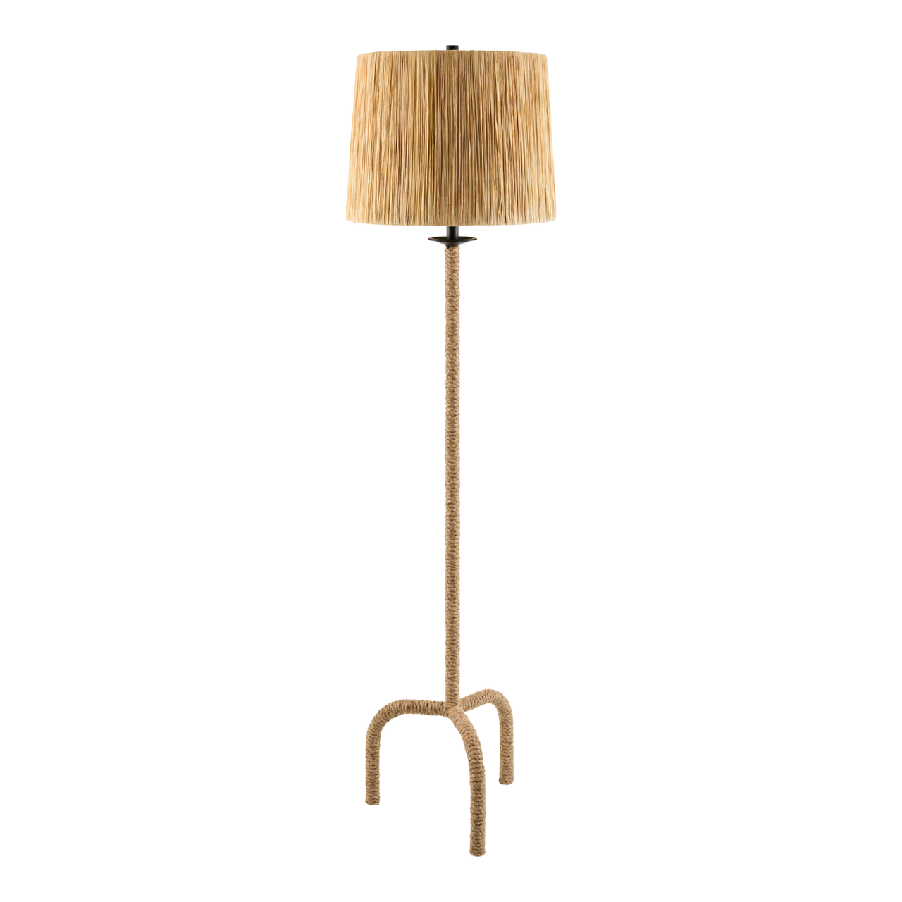 Seraya Wicker Floor Lamp