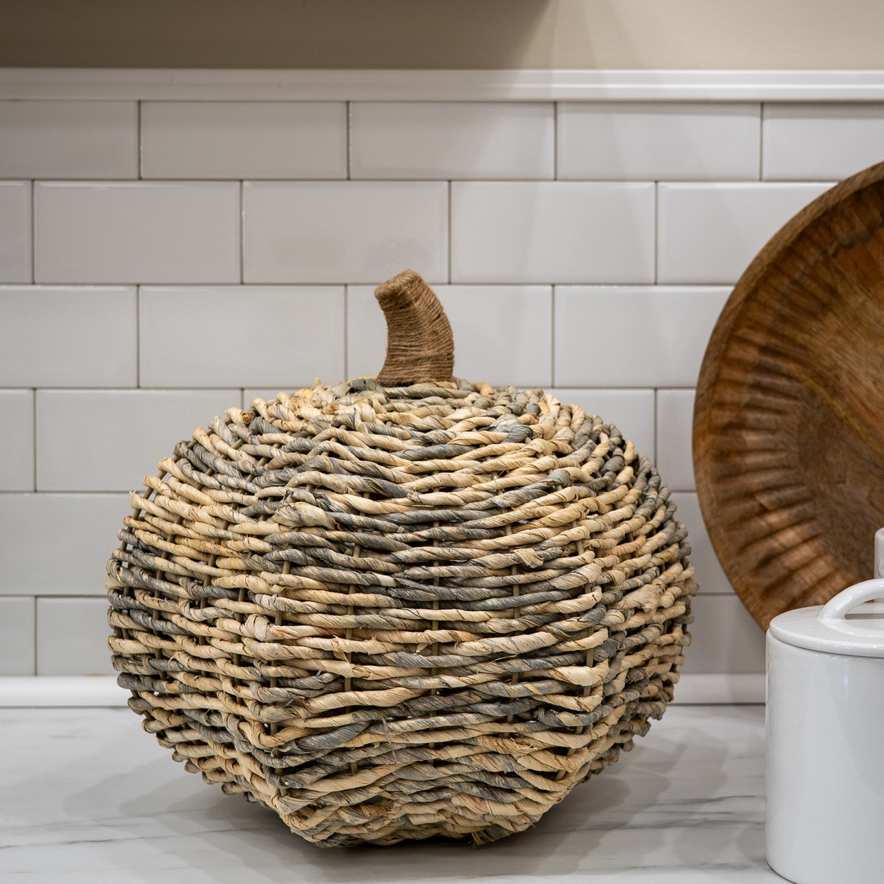 Wicker Pumpkin