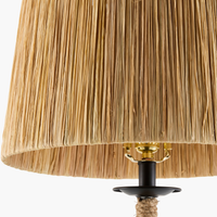 Seraya Wicker Floor Lamp