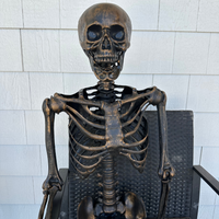 Lifesize Brass Skeleton