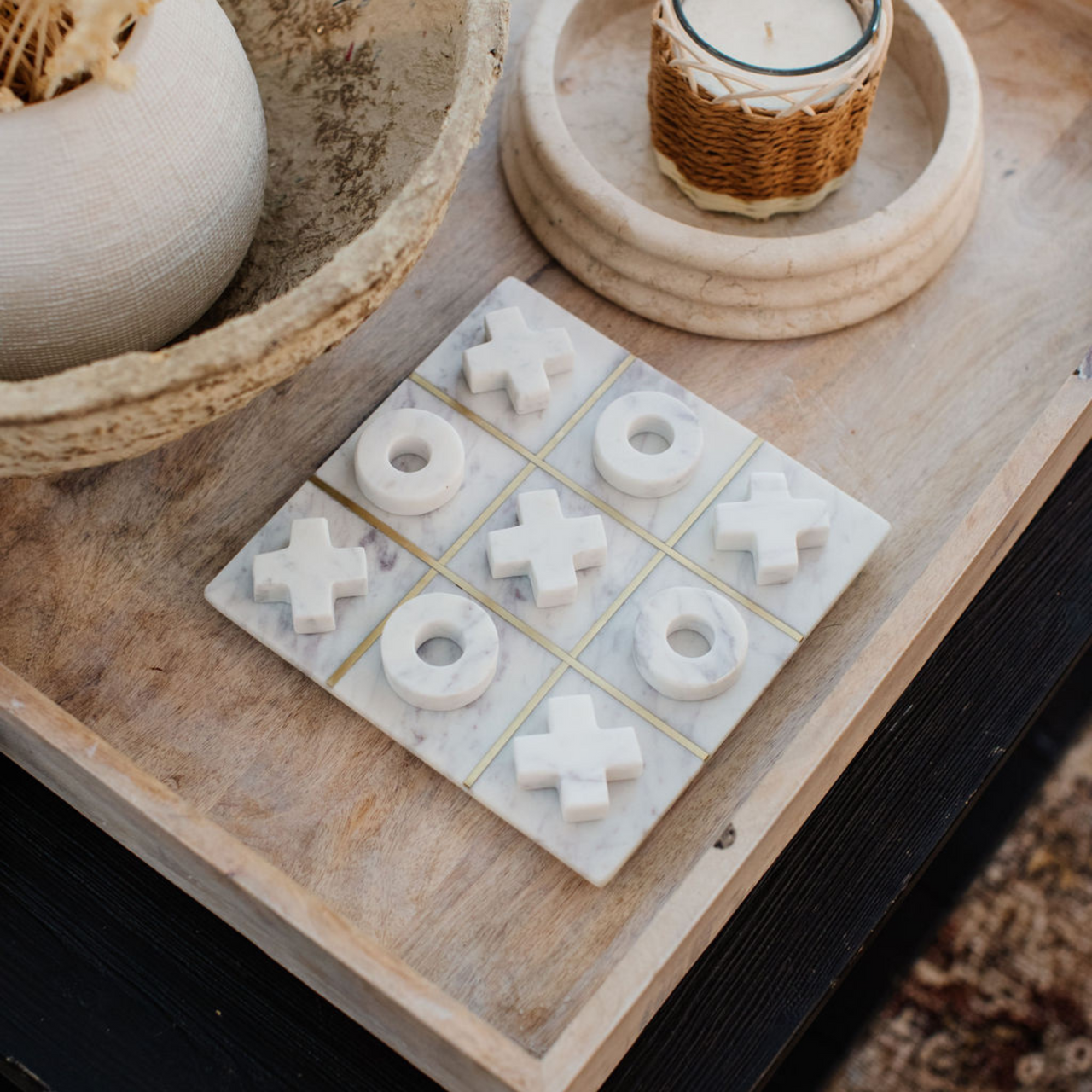 Marble Tic Tac Toe