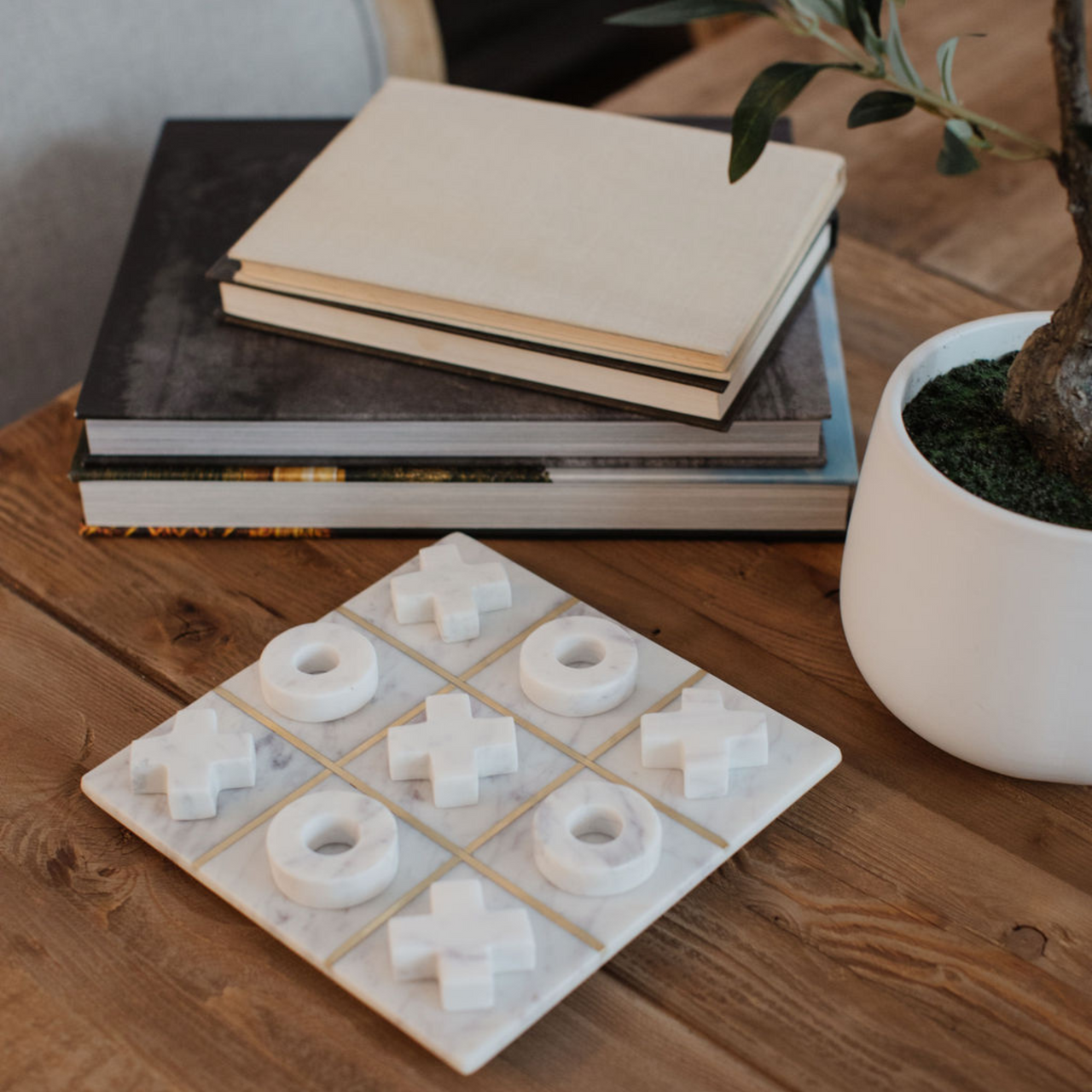 Marble Tic Tac Toe
