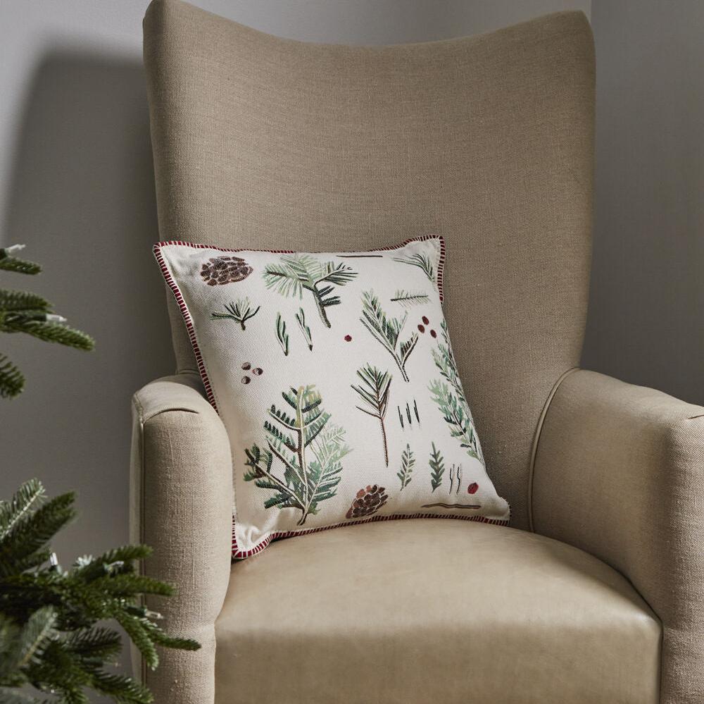 Pine Berries Pillow