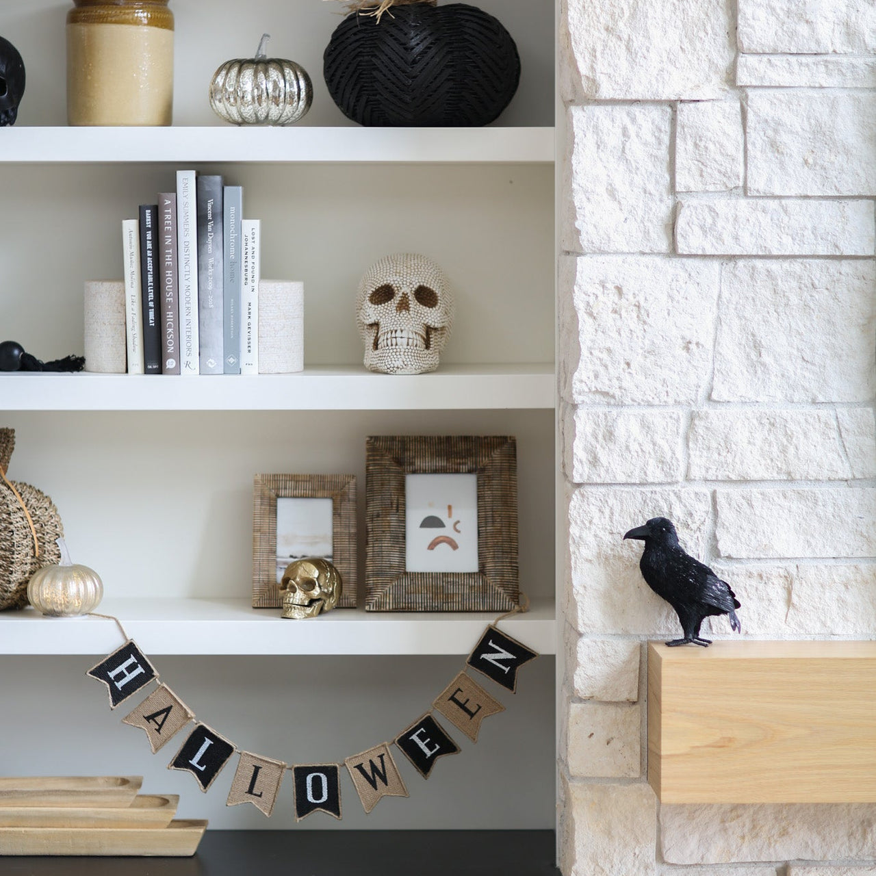 Halloween Burlap Garland