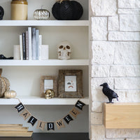 Halloween Burlap Garland