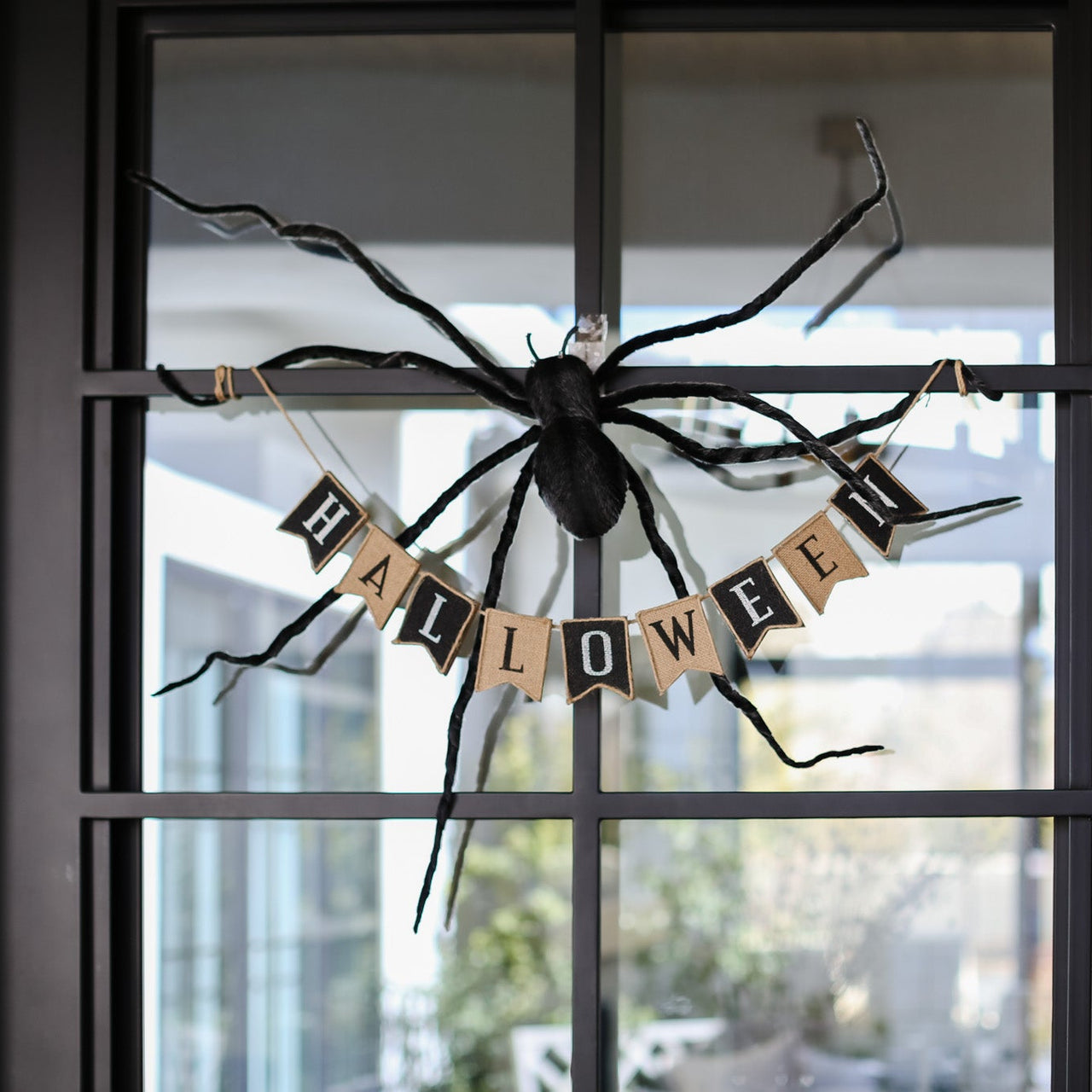 Halloween Burlap Garland
