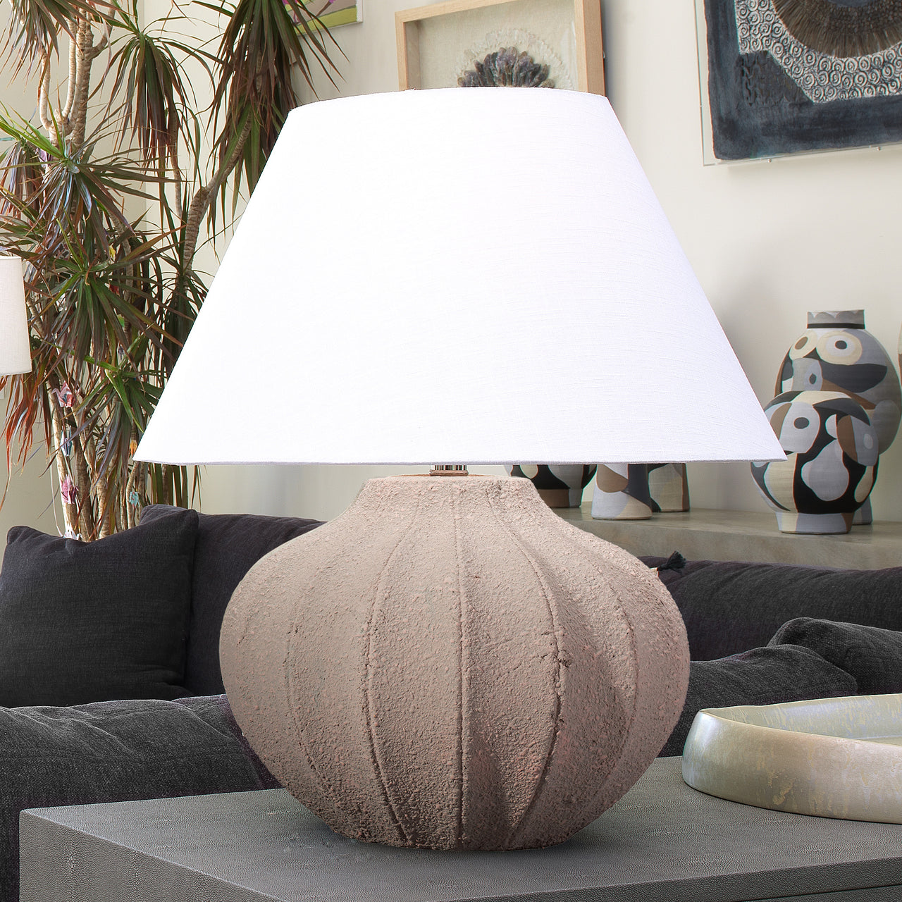 Scallop Table Lamp