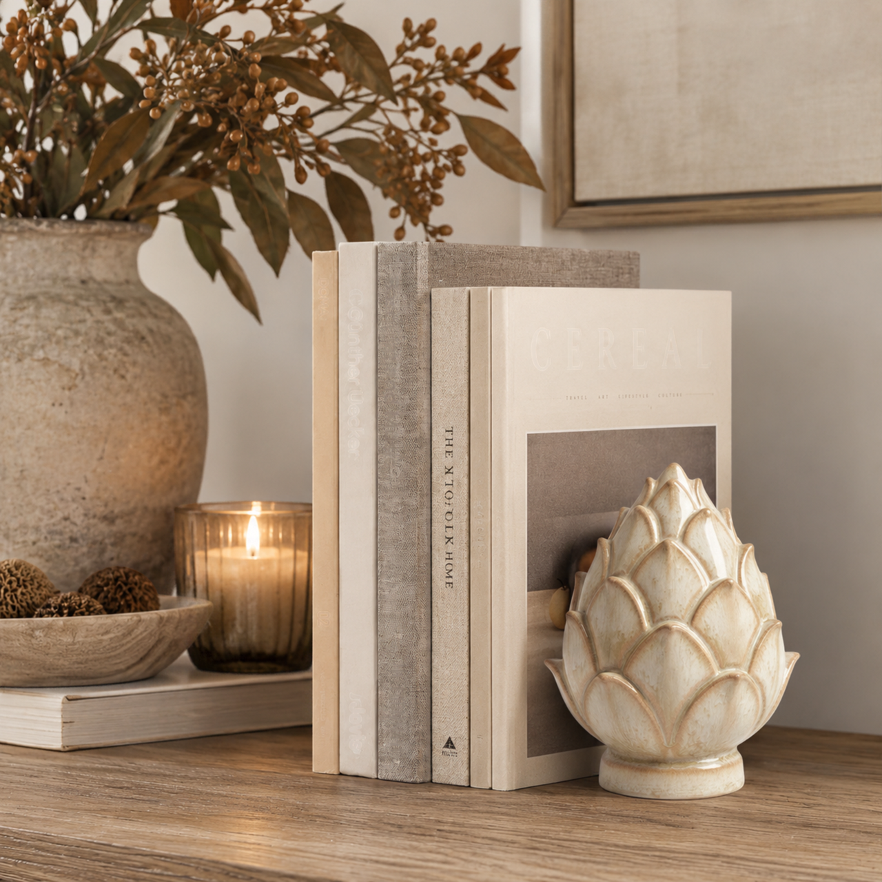 Stoneware Artichoke