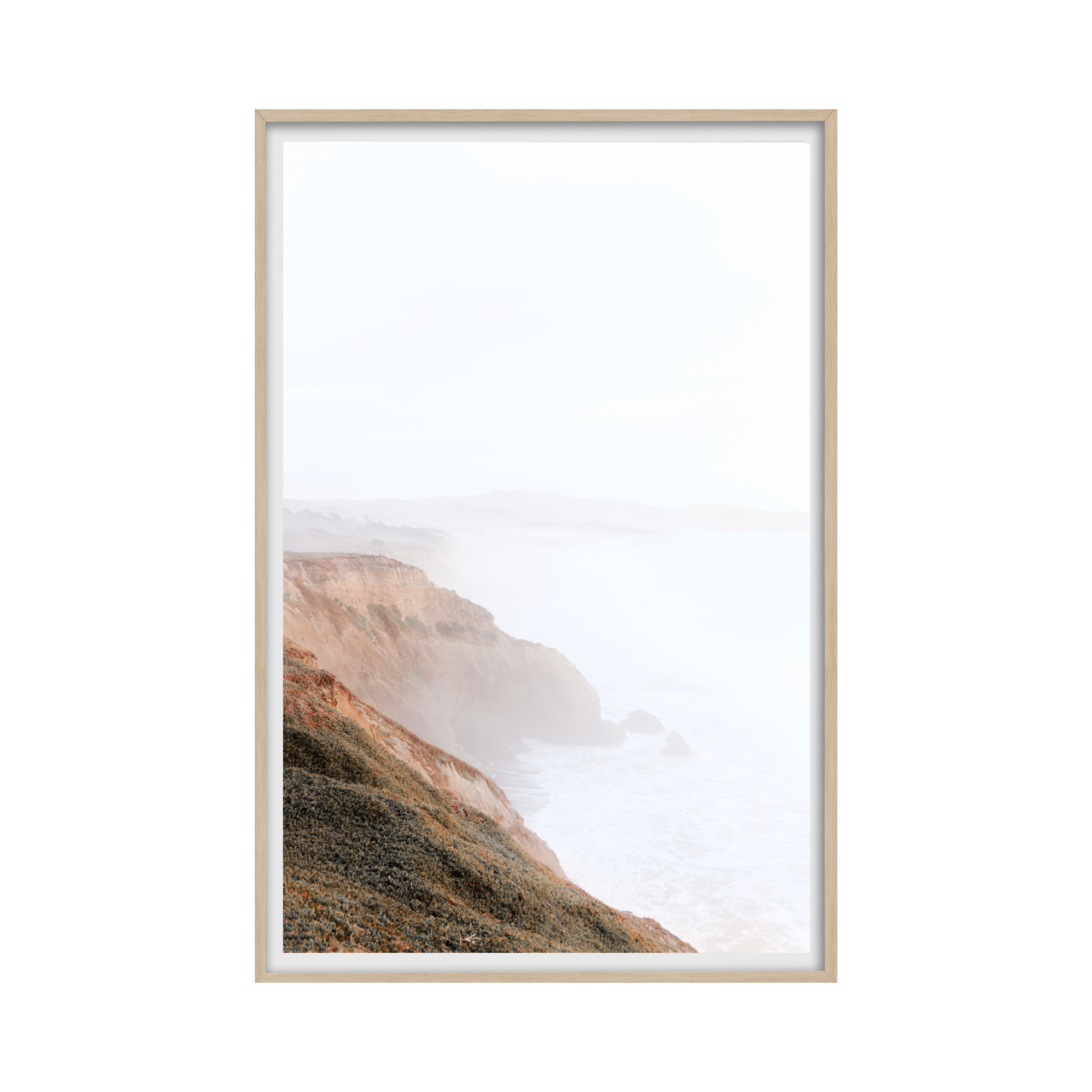 Foggy Ocean Seascape