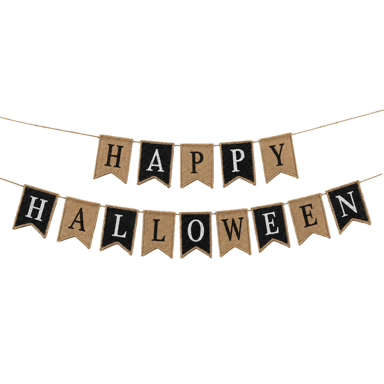 Halloween Burlap Garland