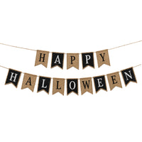 Halloween Burlap Garland