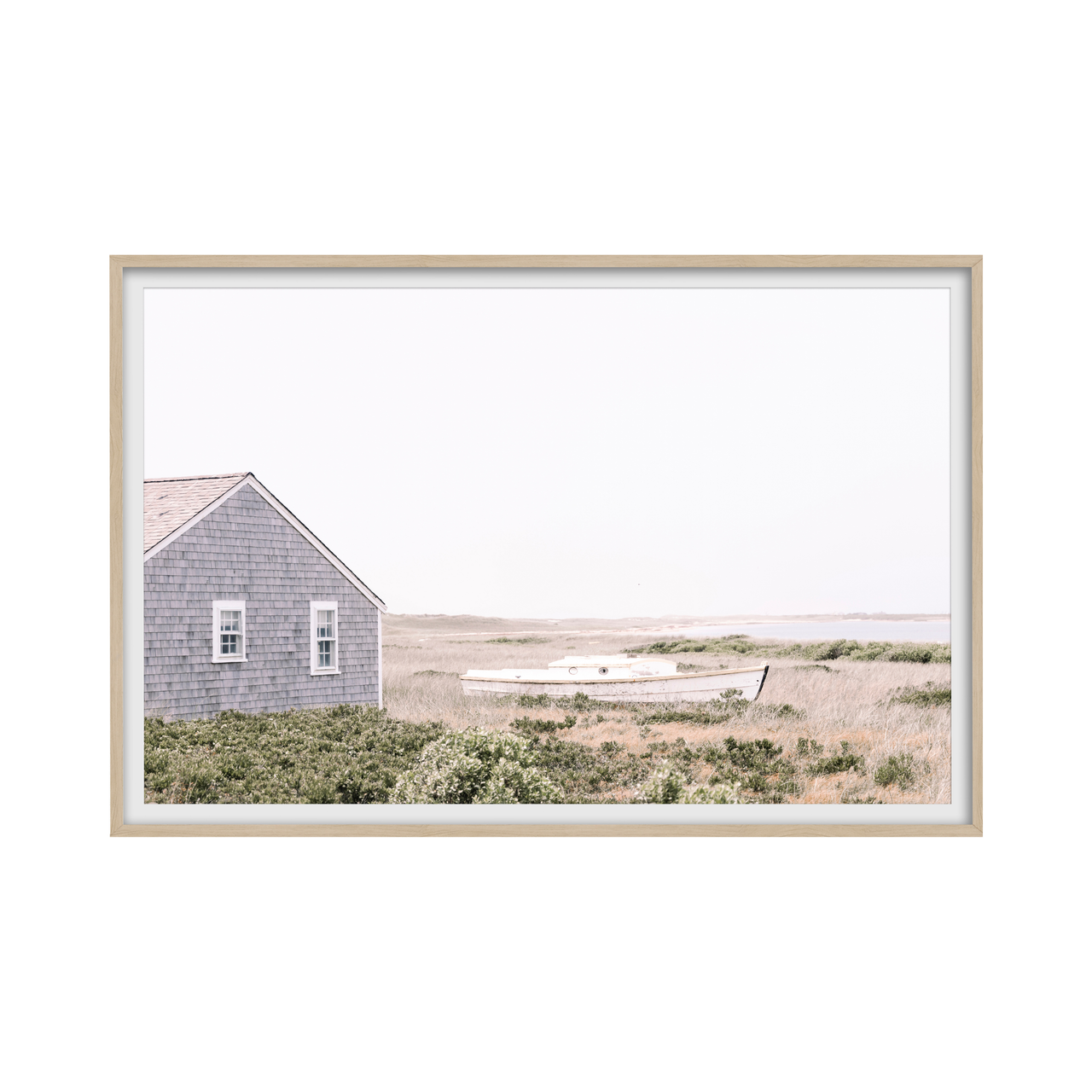 Nantucket House and Boat