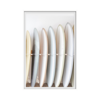 Surf Boards In A Row
