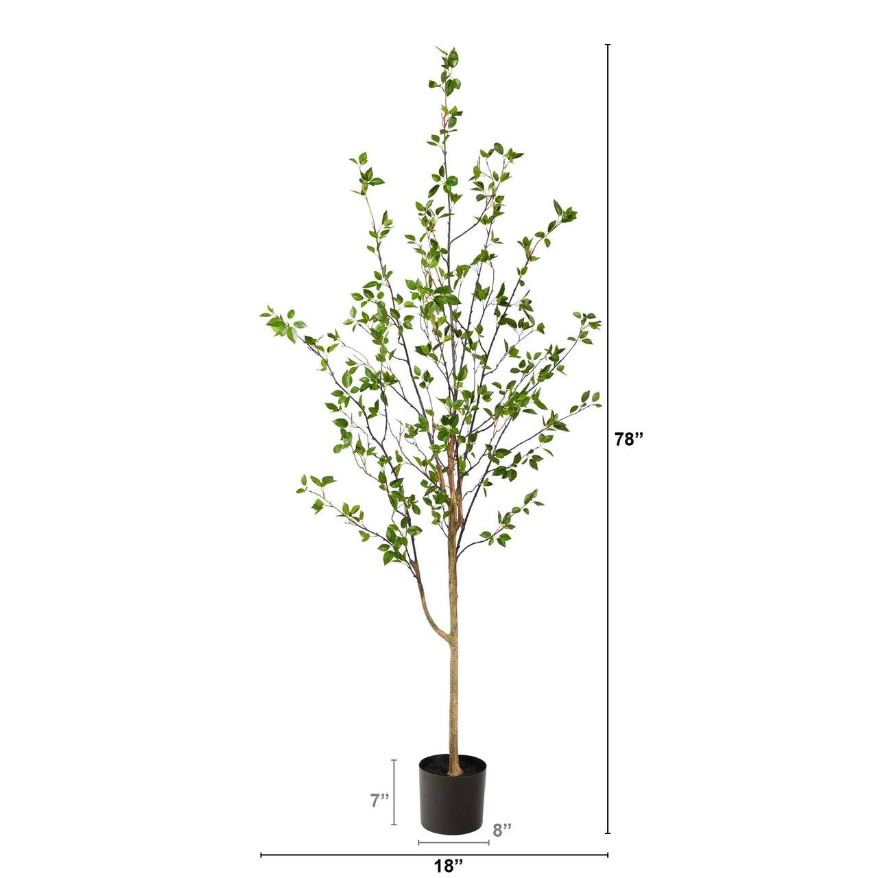 Faux Citrus Tree