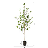 Faux Citrus Tree