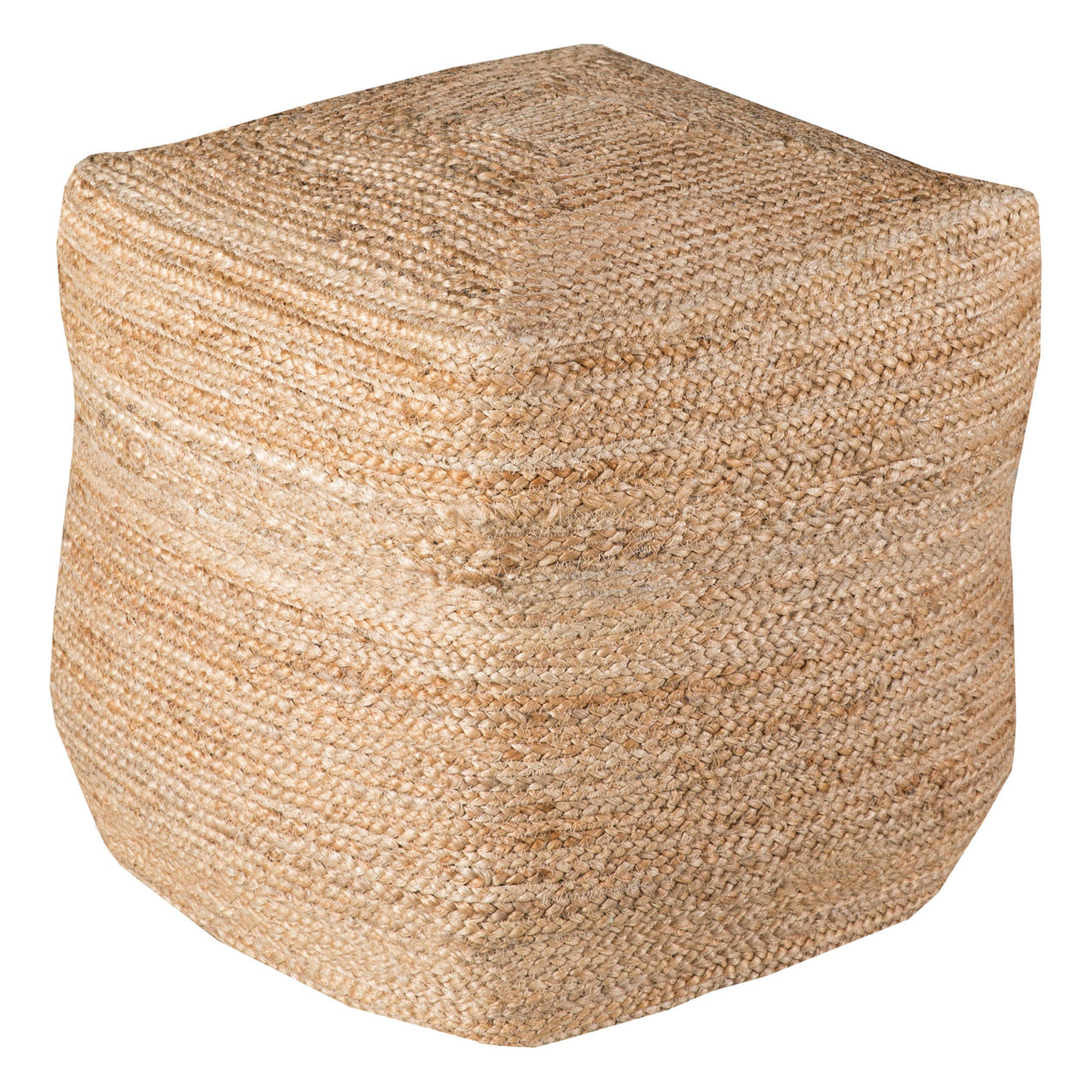 Seaside Jute Pouf